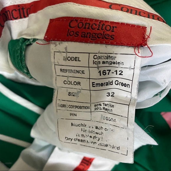 Concitor Los Angeles Green Dress Pants - Picture 4 of 5